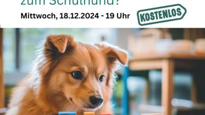 Wie wird mein Hund zum Schulhund? (18.12.2024)