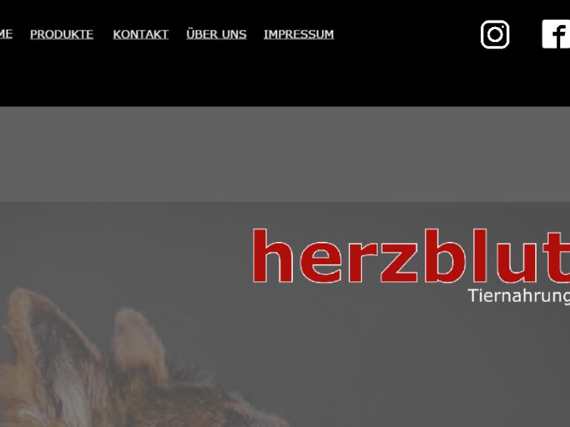 herzblut Tiernahrung